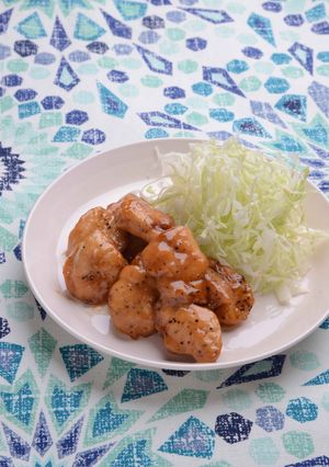 鶏胸肉の照りマヨ焼き-レシピのメイン写真