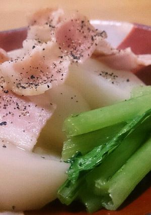 かぷとベーコンのさっと煮♪-レシピのメイン写真