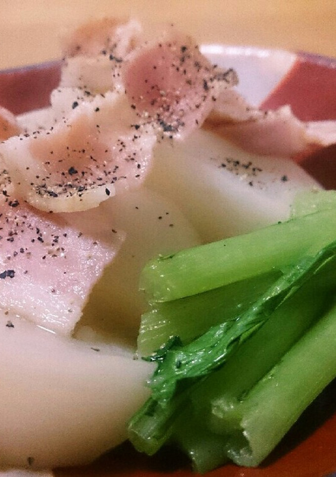 かぷとベーコンのさっと煮♪-レシピのメイン写真