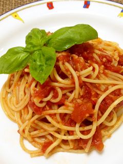 ヘルシーなトマトスパゲティ☆-レシピのメイン写真