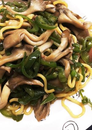 ☆舞茸とピーマンの焼きそば☆-レシピのメイン写真