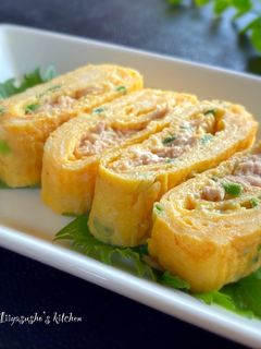 ツナの卵焼き-レシピのメイン写真