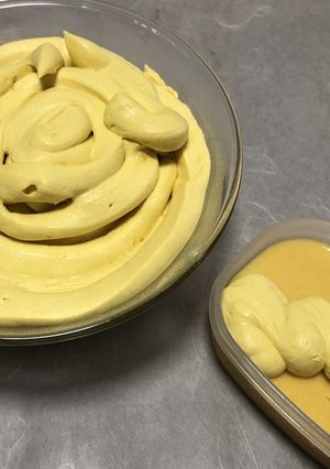 かぼちゃフレーク de 生クリーム-レシピのメイン写真