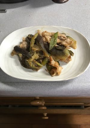 豚肉とナスの味噌炒め-レシピのメイン写真