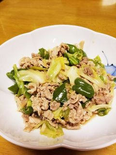 豚キャベピーマンのオイスター炒め-レシピのメイン写真