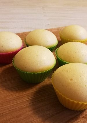 スピードおやつ！簡単節約☆HMで蒸しパン-レシピのメイン写真