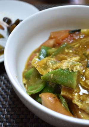 夢民オマージュの炒めるカレー-レシピのメイン写真