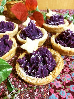 HMで簡単★サクサク紫芋タルト-レシピのメイン写真