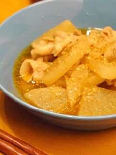 ピリ辛★大根と豚バラのオイスター炒め-レシピのメイン写真