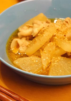 ピリ辛★大根と豚バラのオイスター炒め-レシピのメイン写真