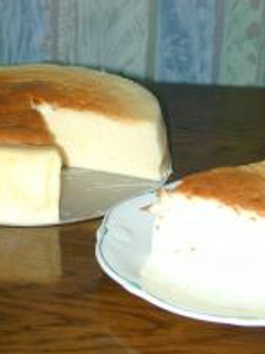 ふわふわのスフレチーズケーキ-レシピのメイン写真