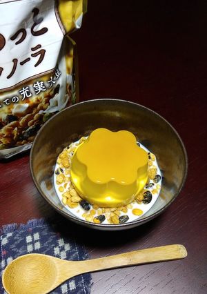 大豆いりグラノーラで、和パフェ風-レシピのメイン写真