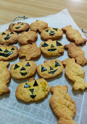 Halloweenクッキー-レシピのメイン写真