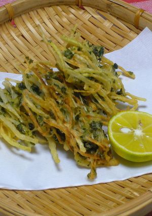 大根の皮のかき揚げ-レシピのメイン写真