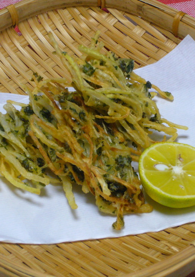 大根の皮のかき揚げ-レシピのメイン写真