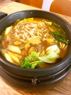 うどんで〆和風カレー鍋-レシピのメイン写真