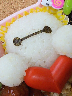 簡単キャラ弁!ベイマックス♪-レシピのメイン写真