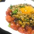 ねっとり☆まぐろ納豆ユッケ