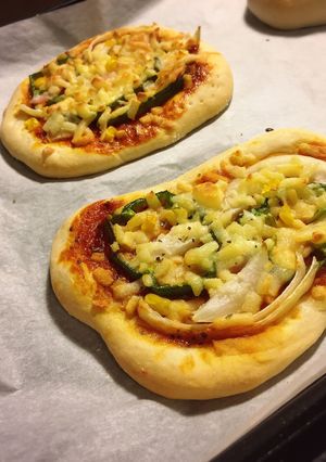 ピザパン！手作り-レシピのメイン写真