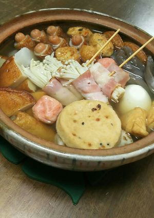 いつもの＊おでん＊に★えのきベーコン★-レシピのメイン写真