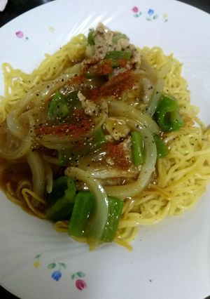 スパイシー煮干カレーあんかけ焼きそば-レシピのメイン写真