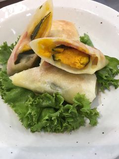 かぼちゃとベーコンの春巻き-レシピのメイン写真
