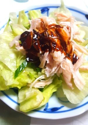 北京ダックのタレ de 蒸し鶏-レシピのメイン写真
