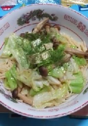 ★ぶなしめじとアーモンドチーズ和風スパ-レシピのメイン写真