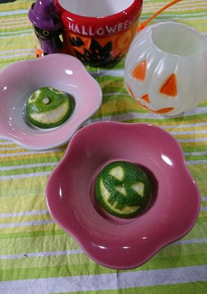 秋刀魚にも(笑)ハロウィーン☆カボス-レシピのメイン写真