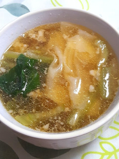 ワンタンスープ-レシピのメイン写真