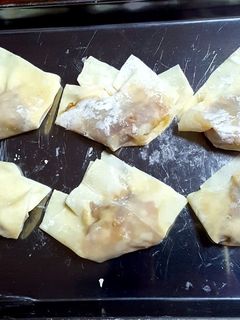 ワンタンの皮の包み方-レシピのメイン写真