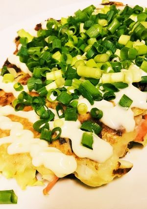 我が家は醤油派!フワフワお好み焼き-レシピのメイン写真