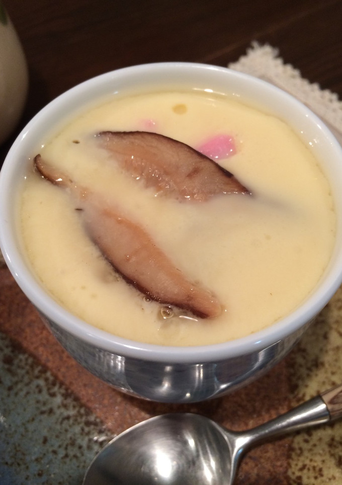 菜箸1本で♡スがたたない簡単な茶碗蒸し-レシピのメイン写真