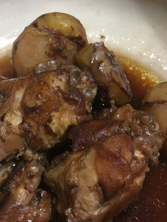栗と手羽元の甘辛煮物-レシピのメイン写真