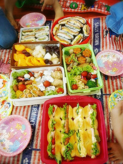 2017年☆幼稚園の運動会のお弁当 記録-レシピのメイン写真