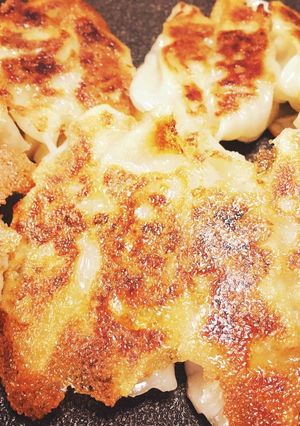 羽根がパリパリ！はんちゃん餃子♪-レシピのメイン写真