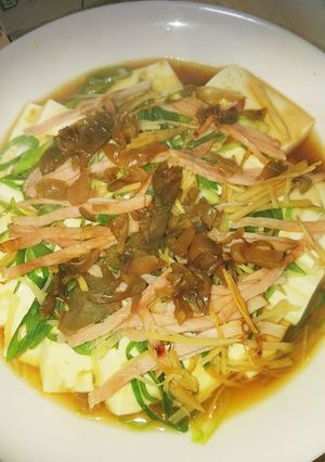 豆腐清蒸-レシピのメイン写真