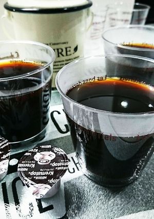 カフェインレスのコーヒーゼリー(無糖)-レシピのメイン写真