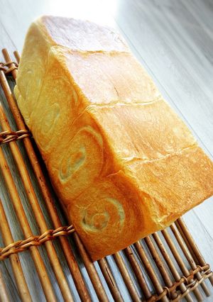 HB♡角食♡山食♡美味しいミルク食パン♡-レシピのメイン写真