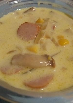 豆乳クリームパスタ-レシピのメイン写真