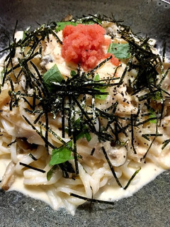 こんにゃく麺☆明太カルボナーラ-レシピのメイン写真