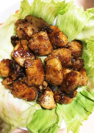 鶏むね肉の甘だれスパイシーチキン❤-レシピのメイン写真