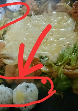 ジュモッパプ（韓国料理風）-レシピのメイン写真