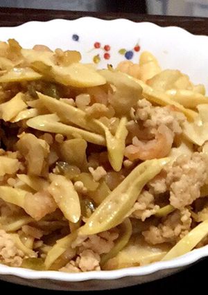 『本格中華ダイエット』ひめ竹の炒め物-レシピのメイン写真