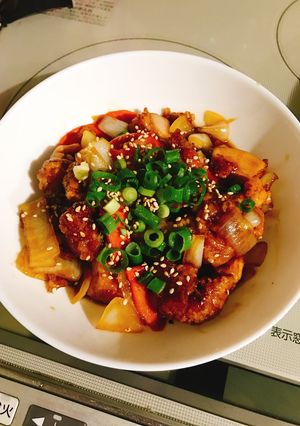 唐揚げリメイク 唐揚げの照り焼き-レシピのメイン写真