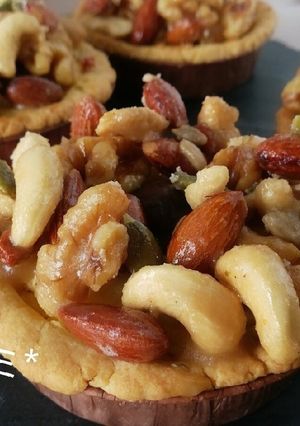 ナッツたっぷりスイートポテトタルト-レシピのメイン写真