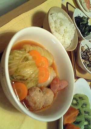 ★冷蔵庫の半端物で☆簡単♪ロール白菜★-レシピのメイン写真