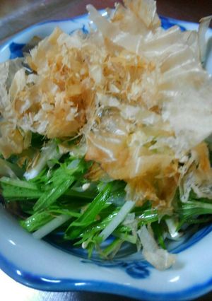 水菜と玉ねぎの甘酢サラダ-レシピのメイン写真
