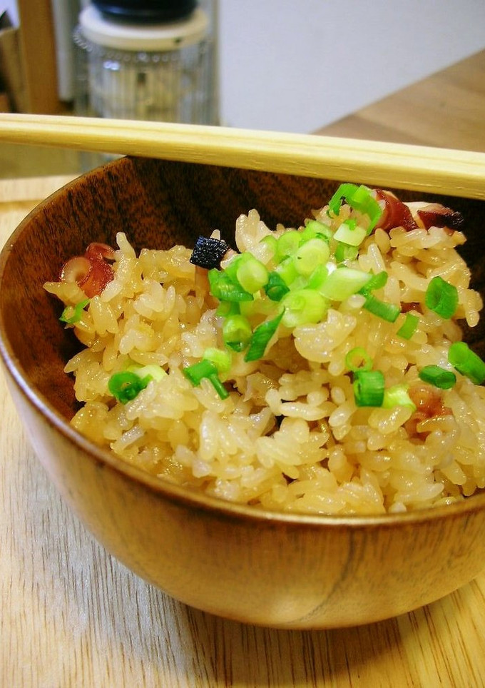 たこの炊き込みごはん-レシピのメイン写真