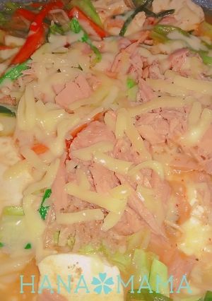 ツナのキムチーズ豆腐-レシピのメイン写真